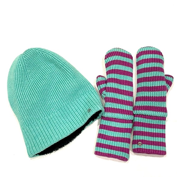 LULULEMON Women’s Hat Mittens Set Extra warm - Picture 3 of 9